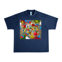 Navy teacher autism Urban Heavy Tee - CowGirlArtShop