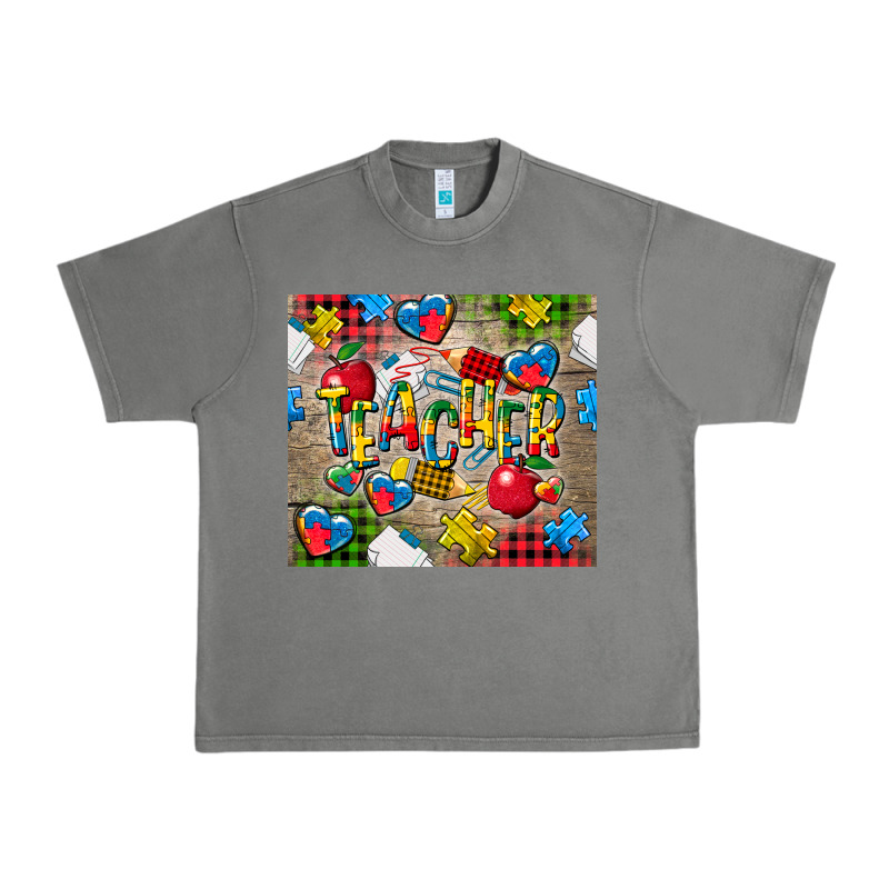 Teacher Autism Urban Heavy Tee by CowGirlArtShop | Teevron