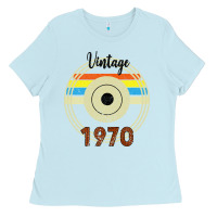 Baby Blue vintage 1970 Ladies Tee - Bettercallsaul