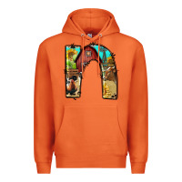Carrot farm life alphabet lowercase letters n Premium Hoodie - BundleAndBundleShop