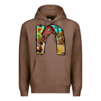 Chestnut farm life alphabet lowercase letters n Premium Hoodie - BundleAndBundleShop