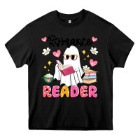 Black romance reader Heavy Core Tee - Artiststas