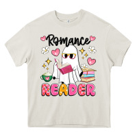 Cream romance reader Heavy Core Tee - Artiststas