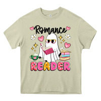 Mossy romance reader Heavy Core Tee - Artiststas
