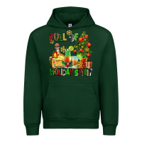 Forest Green full of holiday spirit Urban Hoodie - AdoDesignShop