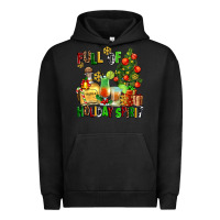 Pigment Black full of holiday spirit Urban Hoodie - AdoDesignShop
