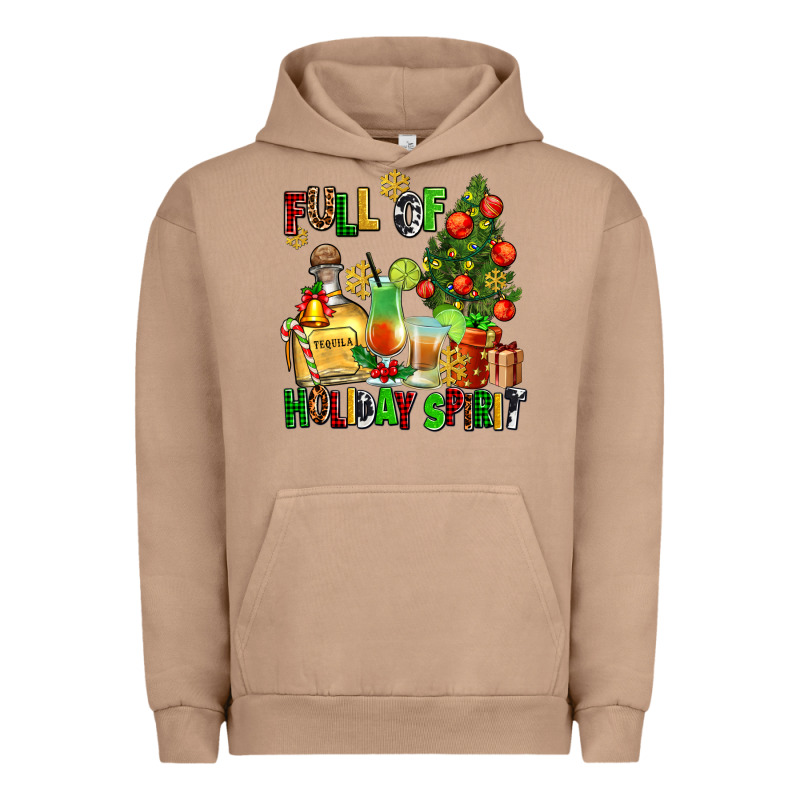 Full Of Holiday Spirit Urban Hoodie by AdoDesignShop | Teevron