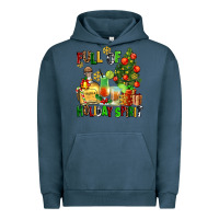 Pigment Midnight Navy full of holiday spirit Urban Hoodie - AdoDesignShop