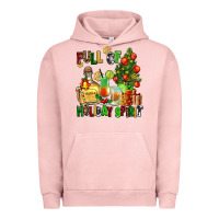 Pigment Salmon full of holiday spirit Urban Hoodie - AdoDesignShop
