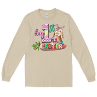 Mushroom My first Easter Day Long Sleeve Tee - CowGirlArtShop