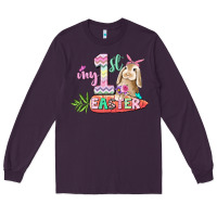Plum My first Easter Day Long Sleeve Tee - CowGirlArtShop