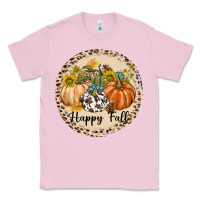 Bubblegum Pink Happy Fall Classic Tee - texasbilliewilder
