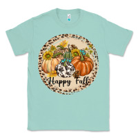 Seafoam Happy Fall Classic Tee - texasbilliewilder
