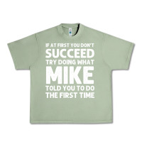 Oil Green mike gift name personalized birthday funny christmas joke Urban Heavy Tee - minhPixels