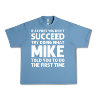 Pebble Blue mike gift name personalized birthday funny christmas joke Urban Heavy Tee - minhPixels
