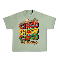Oil Green cinco cinco cinco de mayo Urban Heavy Tee - CowGirlArtShop