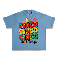 Pebble Blue cinco cinco cinco de mayo Urban Heavy Tee - CowGirlArtShop