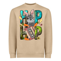 Mushroom Western hip hop Bunny Easter Day Heavyweight Sweatshirt - LillyAllenDesigns