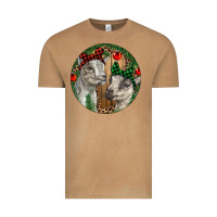 Vintage Camel Baby Goats Christmas Vintage Tee - RanaPortraitStore