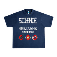 Navy Science Ruining Everything Since 1543 Aliens Urban Heavy Tee - minhPixels