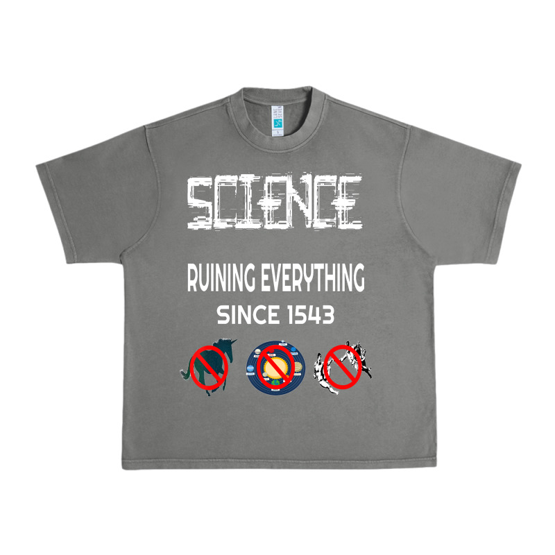 Science Ruining Everything Since 1543 Aliens Urban Heavy Tee by minhPixels | Teevron
