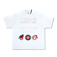 White Science Ruining Everything Since 1543 Aliens Urban Heavy Tee - minhPixels