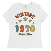 White Vintage 1970 Limited Edition Ladies Tee - Bettercallsaul