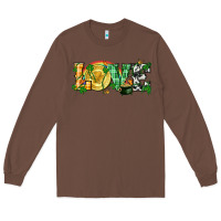 Chestnut Western love St. Patrick's Day p Long Sleeve Tee - CowGirlArtShop