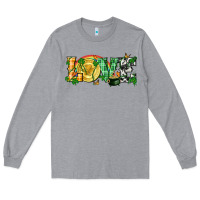 Heather Grey Western love St. Patrick's Day p Long Sleeve Tee - CowGirlArtShop