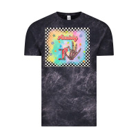 Cloud Black anxiety on tumbler Vintage Tee - TumblerDesignByShophia