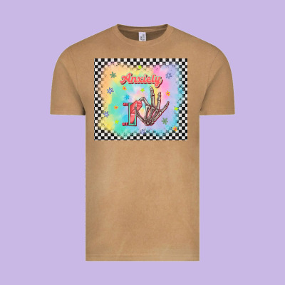 Anxiety On Tumbler Vintage Tee Designed By Tumblerdesignbyshophia