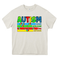 Cream autism Heavy Core Tee - Artiststas