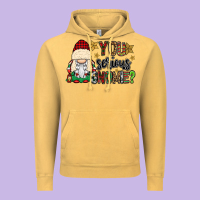 You Serious Gnomie Vintage Hoodie Designed By Cowgirlartshop