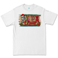 White Christmas Western Papa Claus Premium Tee - RanaPortraitStore