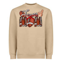 Mushroom team mom Heavyweight Sweatshirt - CowhideDigitalArt
