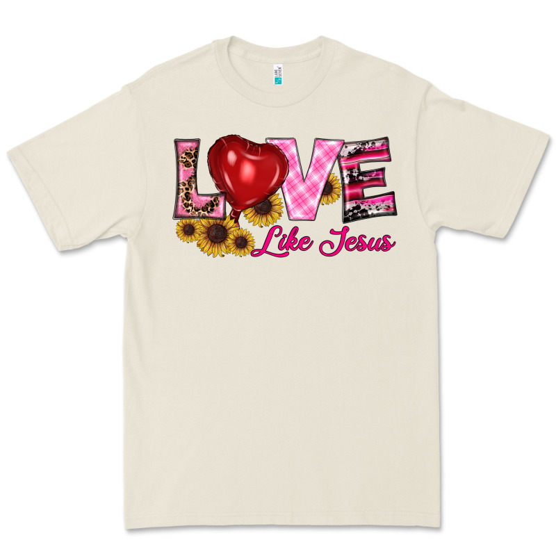 Valentine's Day Love Like Jesus Premium Tee by RanaPortraitStore | Teevron