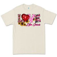 Bone valentine's day love like jesus Premium Tee - RanaPortraitStore