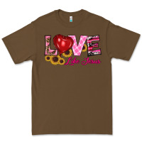 Cacao valentine's day love like jesus Premium Tee - RanaPortraitStore