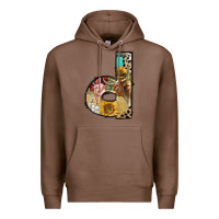 Chestnut farm life alphabet lowercase letters d Premium Hoodie - BundleAndBundleShop