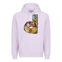 Lilac farm life alphabet lowercase letters d Premium Hoodie - BundleAndBundleShop