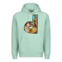 Seafoam farm life alphabet lowercase letters d Premium Hoodie - BundleAndBundleShop