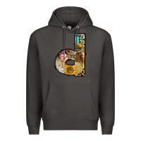 Smoke farm life alphabet lowercase letters d Premium Hoodie - BundleAndBundleShop