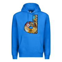 True Royal farm life alphabet lowercase letters d Premium Hoodie - BundleAndBundleShop