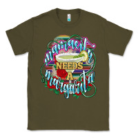 Army Green Mamacita needs a margarita Classic Tee - NancyCooperArtShop
