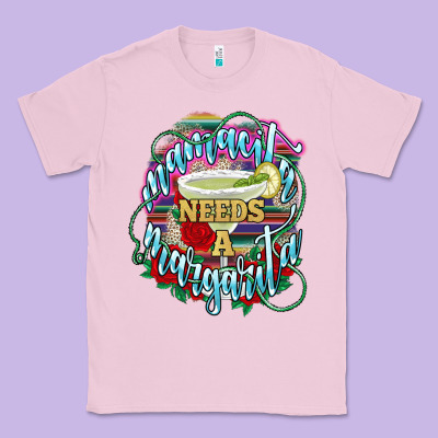 Mamacita Needs A Margarita Classic Tee Designed By Nancycooperartshop