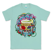 Seafoam Mamacita needs a margarita Classic Tee - NancyCooperArtShop