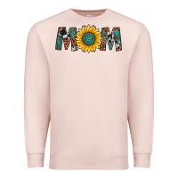 Pale Pink sunflower mom Premium Sweatshirt - Artiststas