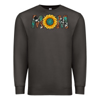 Smoke sunflower mom Premium Sweatshirt - Artiststas