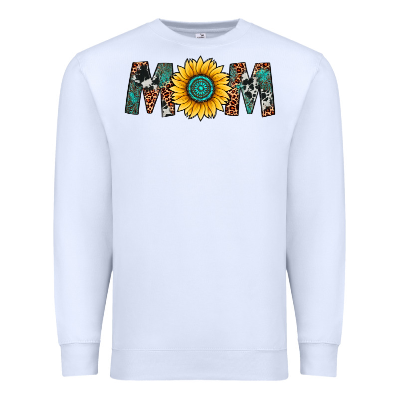 Sunflower Mom Premium Sweatshirt by Artiststas | Teevron