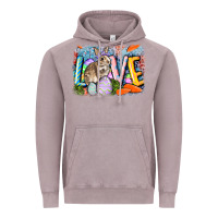 Vintage Zinc love easter Vintage Hoodie - CowGirlArtShop